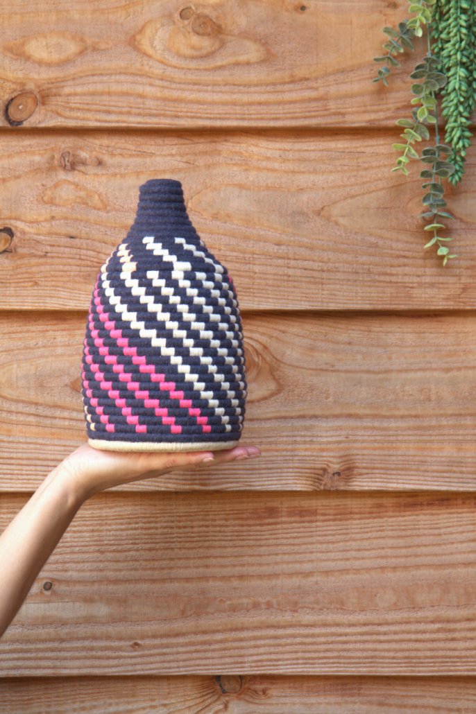 Marokkaanse, handgemaakte berber basket