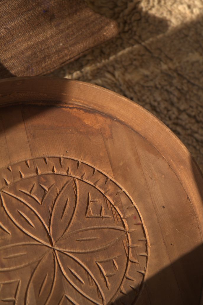 Handgemaakt, hout, Marokkaans, koffietafel