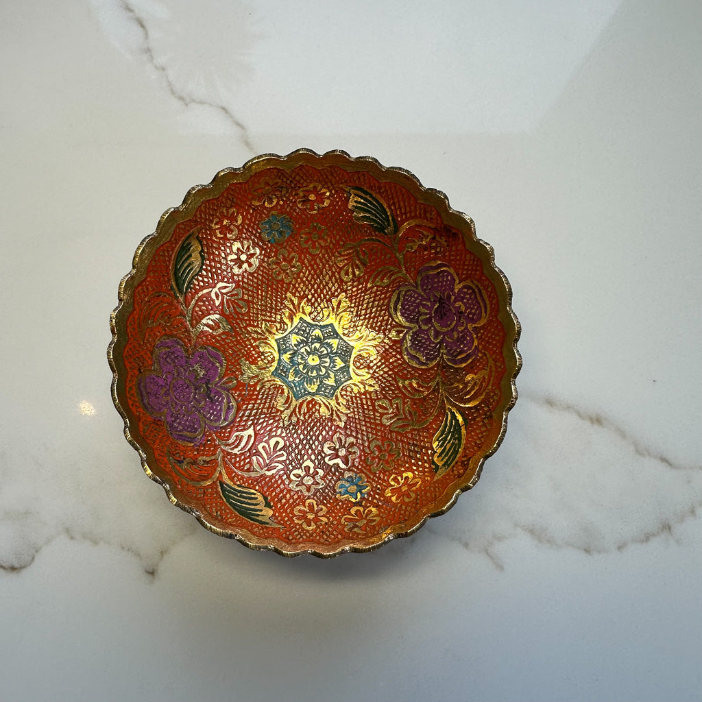 Messing schaaltje 40cm