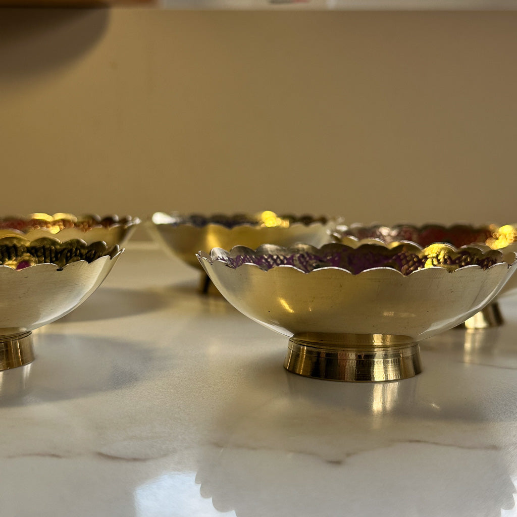 Messing schaaltje 40cm