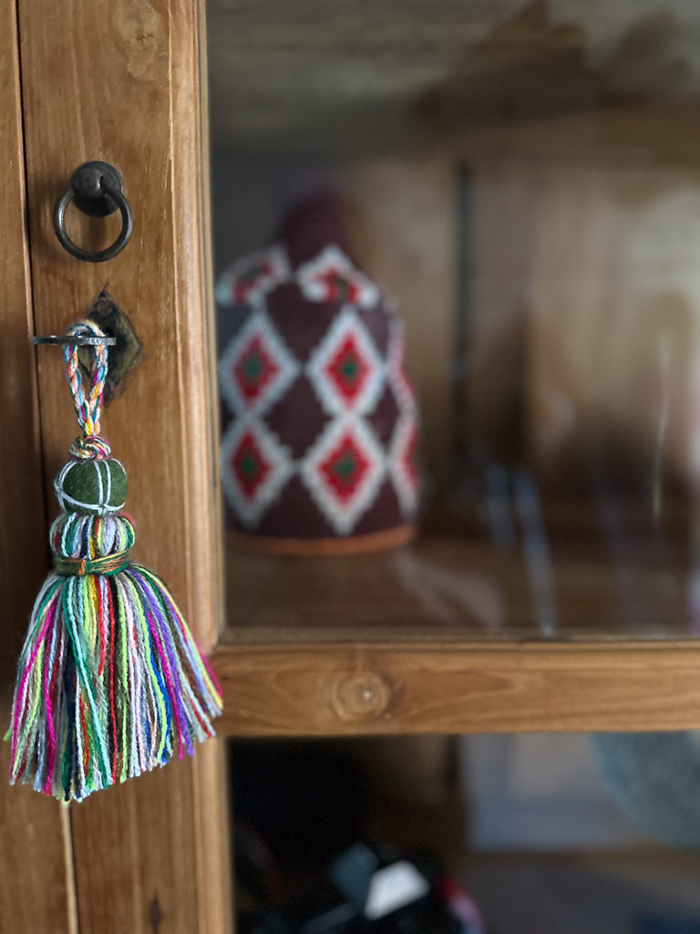 Marokkaanse, handgemaakte sleutelhangers