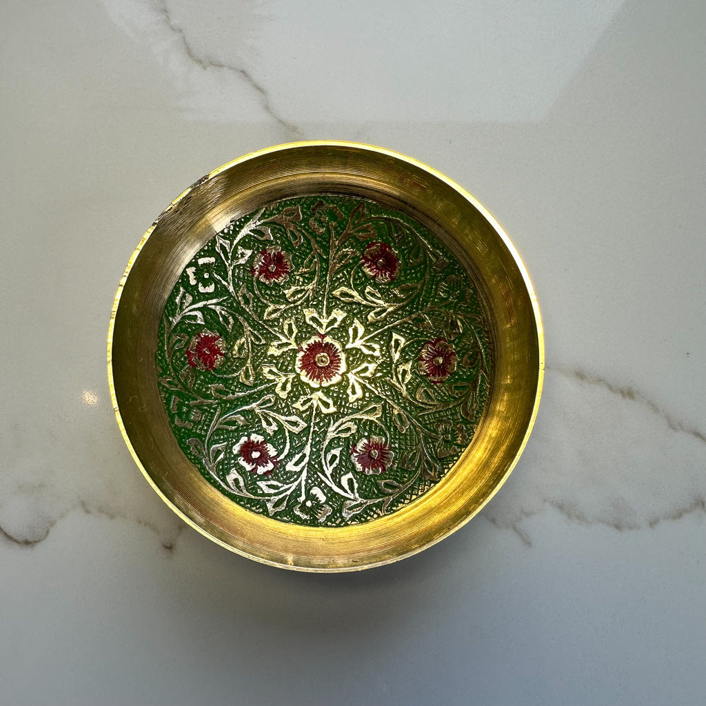 Messing schaaltje 40cm